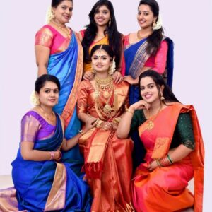 Multicolor Silk Saree for Women